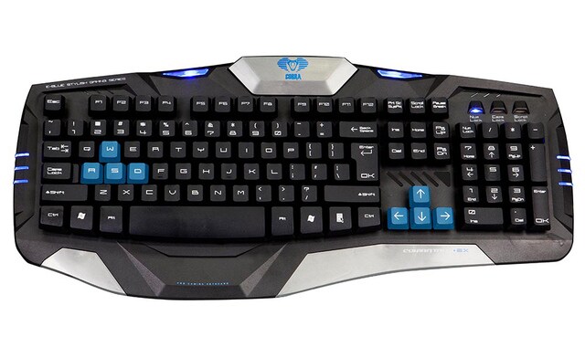 E Blue Cobra EKM739 Floating Gaming Keyboard Black