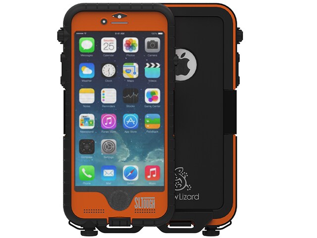 Snow Lizard SLTough Series Waterproof Case for iPhone 6 6s Signal Orange