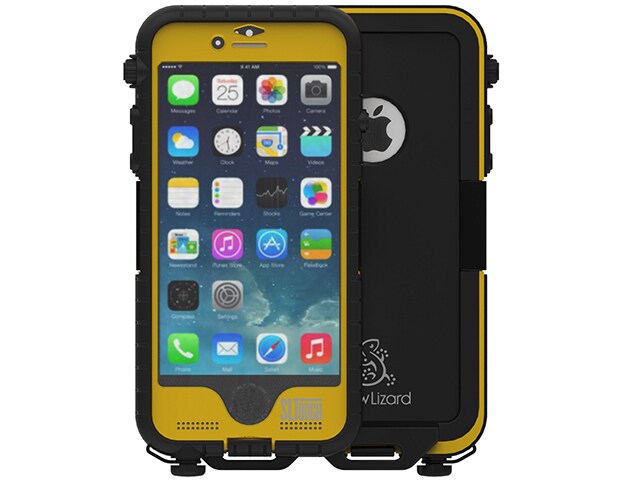 Snow Lizard SLTough Series Waterproof Case for iPhone 6 6s Safety Yellow