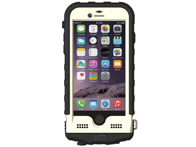 Snow Lizard SLXtreme Series Waterproof Battery Case for iPhone 6 6s White