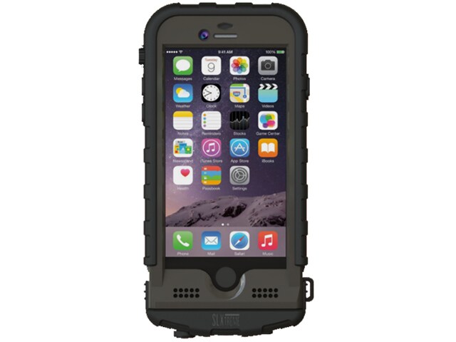 Snow Lizard SLXtreme Series Waterproof Battery Case for iPhone 6 6s Night Black