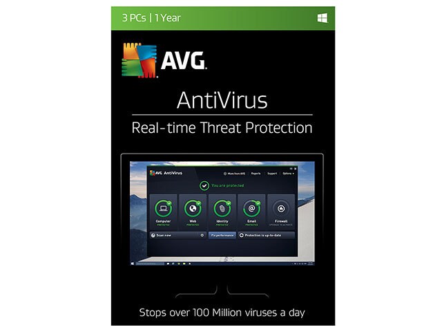 AVG AntiVirus 2017 for 3 Users