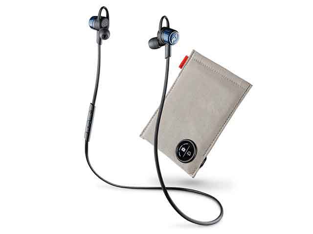 Plantronics Backbeat Go 3 BluetoothÂ® Earbuds with Charging Case Cobalt Black
