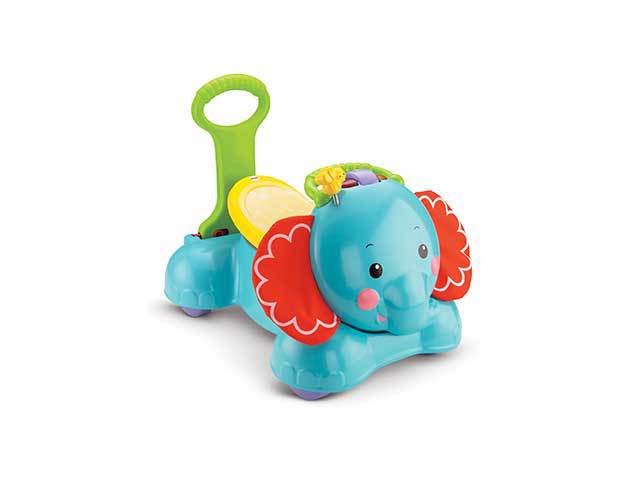 Fisher PriceÂ® 3 in 1 Bounce Stride and Ride Elephant