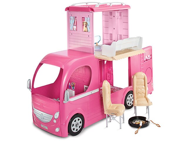 BarbieÂ® Pop Up Camper