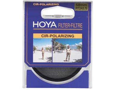 HOYA 58.0mm PL-CIR Camera Filter
