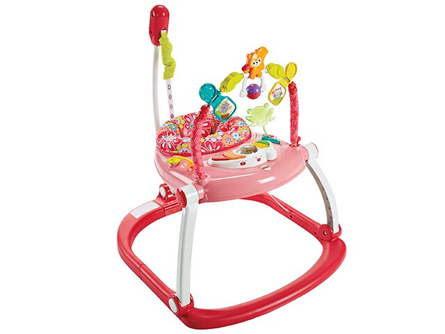 Fisher PriceÂ® SpaceSaver Jumperoo Floral Confetti