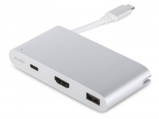 Moshi USB C Multiport Adapter Silver