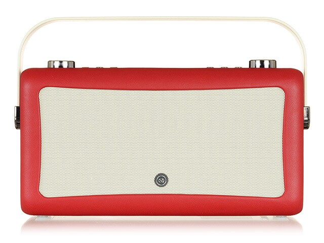 VQ Hepburn Mk II FM Radio with BluetoothÂ® Red