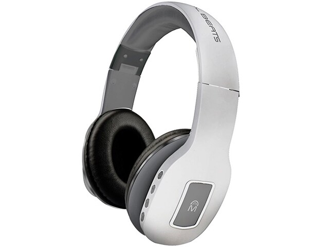 Mental Beats Heat Over Ear BluetoothÂ® Headphone White