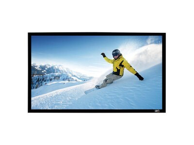 Elite Screens ER110WH2 SableFrame 2 Series 110” Fixed Frame Projector Screen