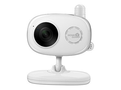 HOMEGUARD HGWIP818 Smartcam 1080p Wi-Fi Camera with Temperature & Humidity Alarm - White