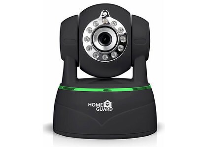 HOMEGUARD HGWIP710 720p Indoor Wireless Pan & Tilt Security Camera - Black