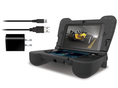 dreamGEAR Power Play Kit for New Nintendo 3DS™ XL - Black