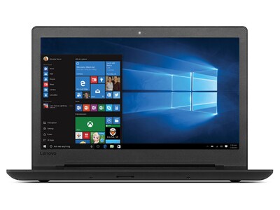 Lenovo Ideapad 110 80UD0017US 15.6” Laptop with Intel® i3-6100U, 1TB HDD, 4GB RAM & Windows 10 - Black