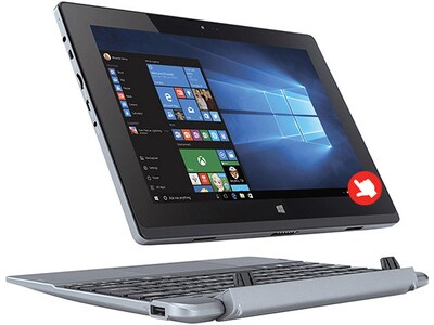 Acer Aspire Switch One 10.1" 2-in-1 Notebook with Intel® Z3735F, 32GB SSD, 2GB RAM, & Windows 10 - Bilingual - S1002-12V2
