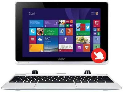 Portable Aspire Switch SW5-012-19RC d'Acer avec écran à DEL IPS tactile détachable de 10,1 po, SSD 32 Go et Windows 8.1