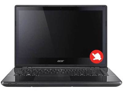Portable tactile Aspire E5-471P-39BF d'Acer avec processeur Intel® i3-4030U, MEV 4 Go, DD 500 Go et Windows 8.1 – noir