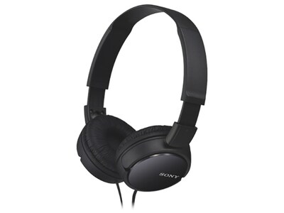 Sony MDR-ZX110B Studio Monitor Series Over-Ear Wired Headphones - Black