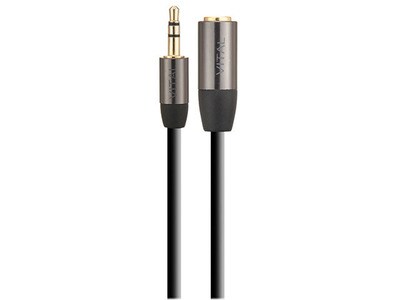 VITAL 3.6m (12’) 3.5mm Headphone Extension Cable - Black
