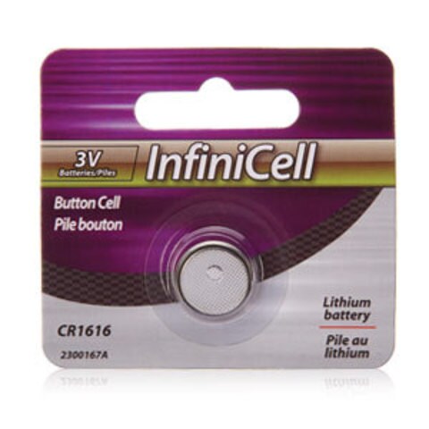 InfiniCell CR1616 Lithium Battery