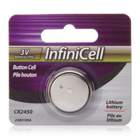 InfiniCell CR2450 Lithium Battery