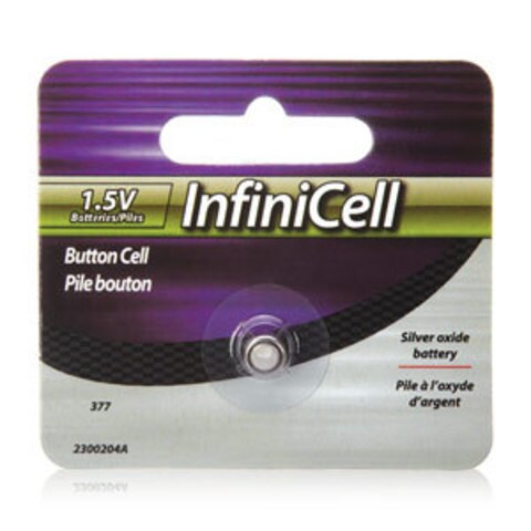 InfiniCell Watch and Calculator Battery 377