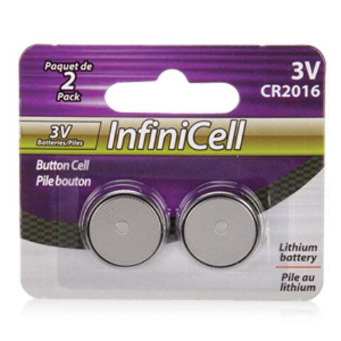 InfiniCell CR2016H Battery Value Pack