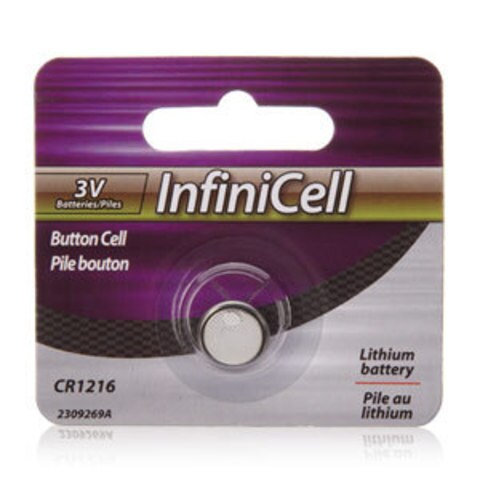 InfiniCell CR1216 Lithium Battery