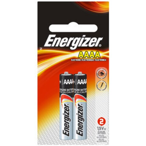 Energizer E96BP 2 1.5V AAAA Alkaline Battery 2 Pack