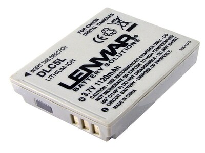 Lenmar DLC5L Replacement Battery for Canon Digital Cameras