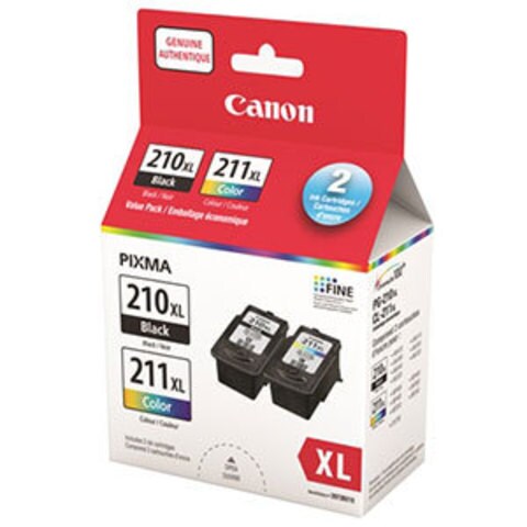 Canon PG210XL CL 211XL Combo Value Pack
