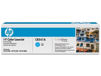 Cartouche pour LaserJet 125A (CB541A) HP couleur avec toner ColorSphere - Cyan