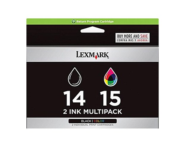 Lexmark 14 15 53A4238 Ink Multipack