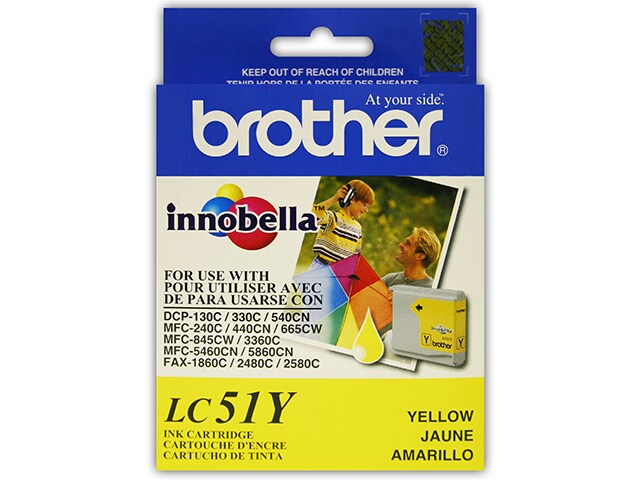 Brother LC51YS Ink Cartridge Yellow