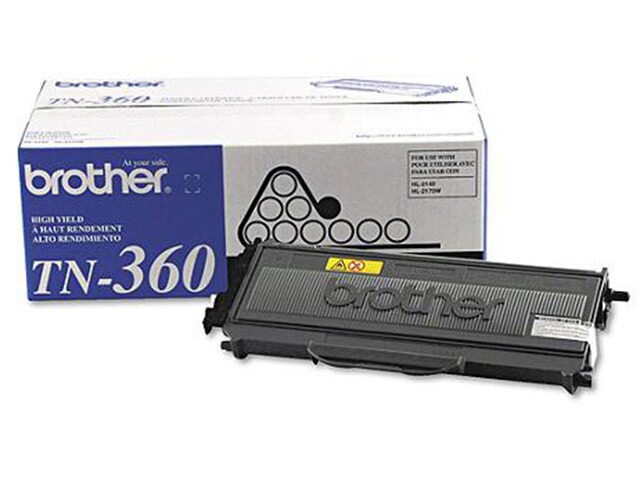 Brother TN360 High Yield Toner Cartridge