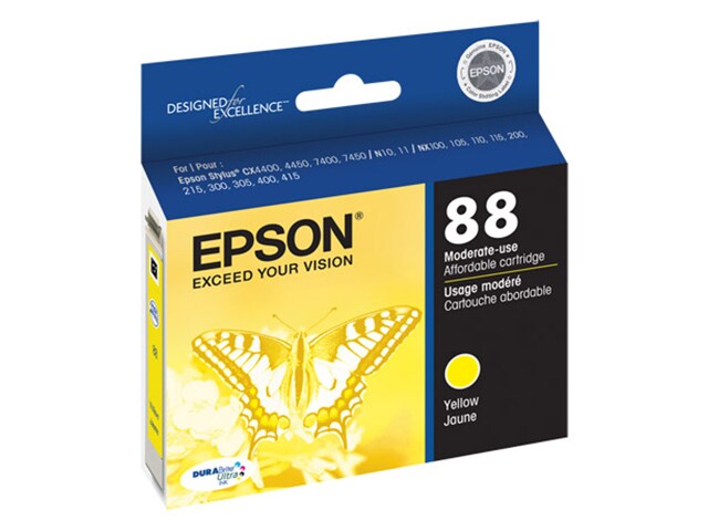 Epson T088420 88 Ink Cartridge Yellow