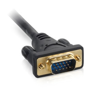 VITAL 1.8m (5.9’) VGA Male-to-Male Cable - Black
