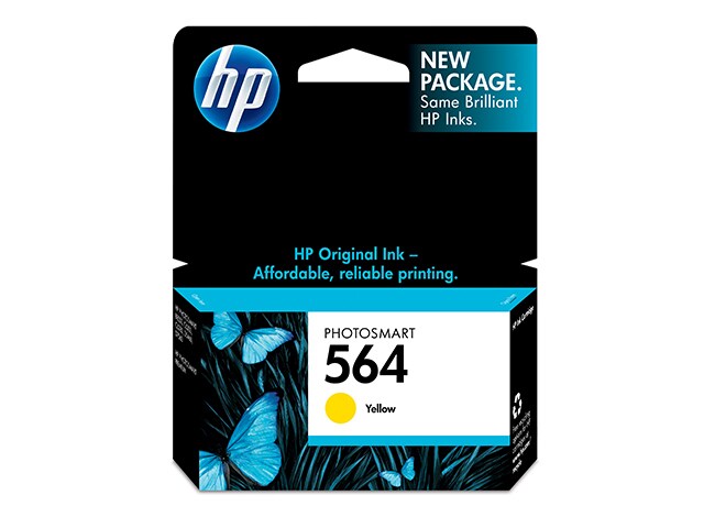 HP 564 Yellow Original Ink Cartridge CB320WN