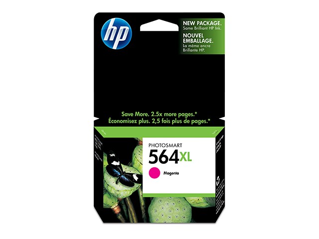 HP 564XL Magenta High Yield Original Ink Cartridge CB324WN