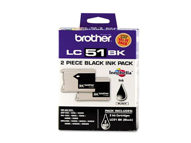 Brother LC512PKS Ink Cartridge Black