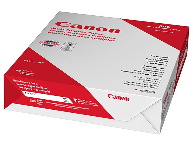 Canon 8.5 quot; x 14 quot; Legal Multipurpose Paper 500 Sheets