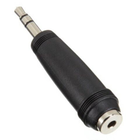 Nexxtech 2.5mm 3 32 quot; Stereo Plug to 3.5mm 1 8 quot; Stereo Audio Jack
