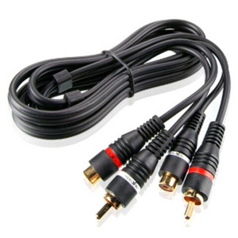 Nexxtech 1.8m 6 Stereo RCA Phono Extension Cable