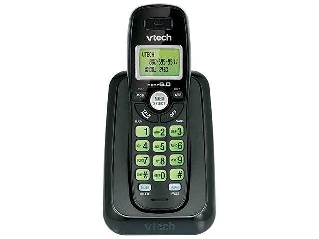 VTech CS6114 11 DECT 6.0 Cordless Phone Black