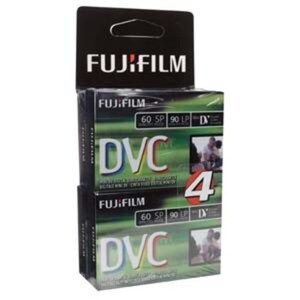 Minicassettes DV Fujifilm de 60 minutes-Pqt de 4