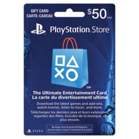 PlayStationÂ® Network 50 Card