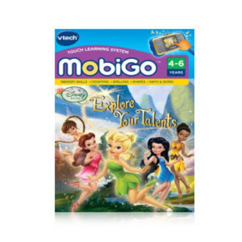 VTech Fairies Explore your Talents Cartridge for MobiGo Touch Learning System English