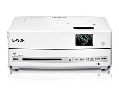 Epson WXGA 3LCD PowerLite Presenter Projector/DVD Player Combo