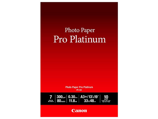 Canon PT101 Photo Paper Pro Platinum 13 quot; x 19 quot; 10 Sheets